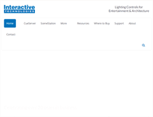 Tablet Screenshot of interactive-online.com